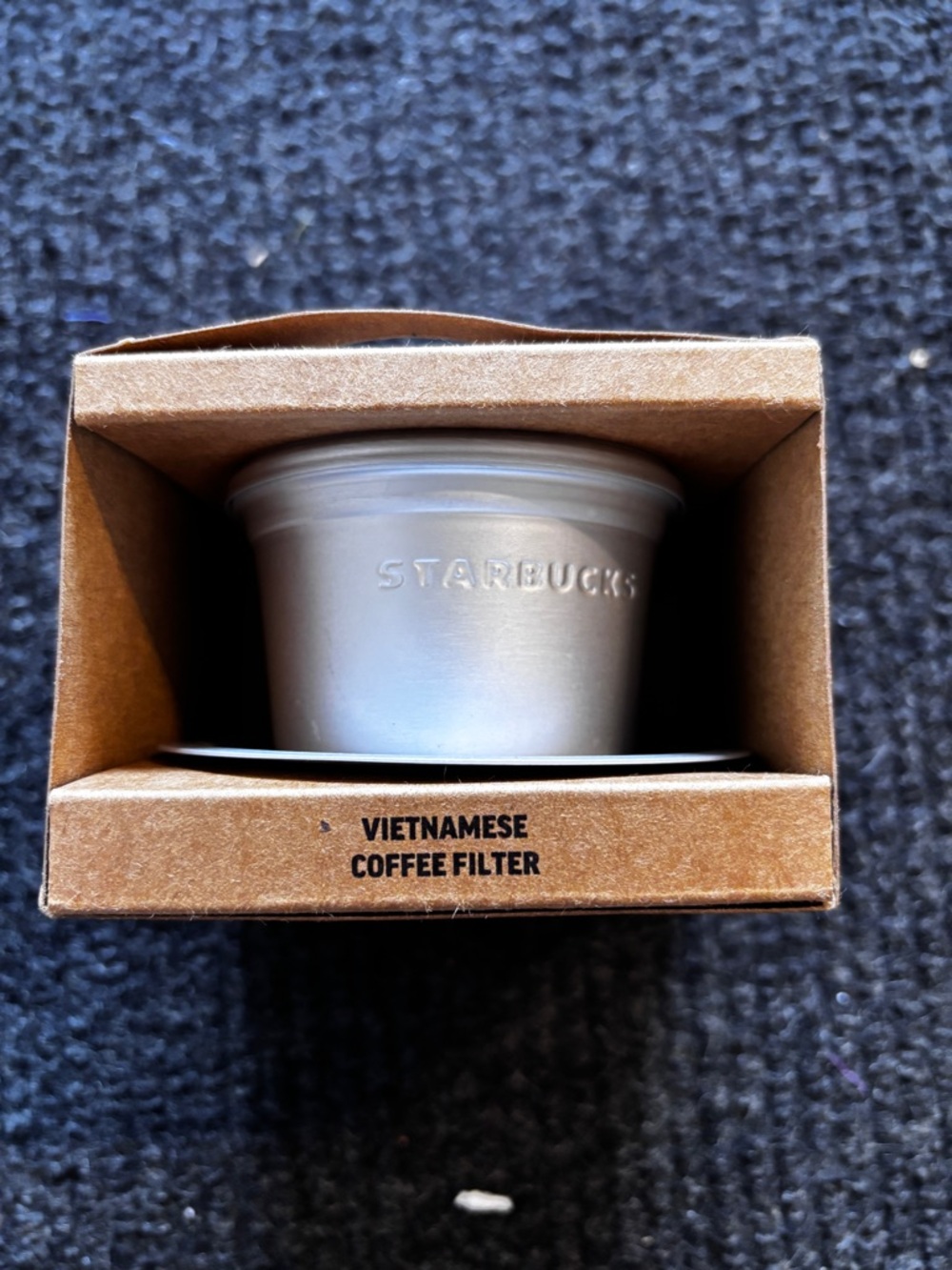 Starbucks Brown Cardboard Brewing Tips Box